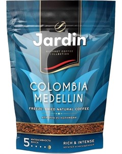 Кофе Colombia Medellin растворимый сублимированный 75гр Jardin