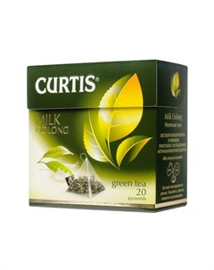 Чай зеленый Milk Oolong 20 пирамидок Curtis
