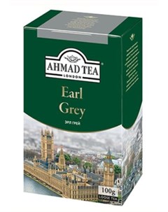 Чай черный Tea Эрл Грей 100гр Ahmad