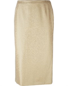Versace vintage декорированная юбка карандаш Versace vintage