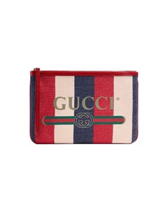 Gucci клатч с принтом логотипа Gucci
