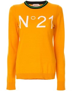 N?21 свитер с логотипом No21