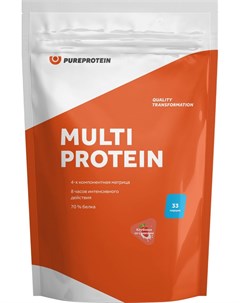 Мультикомпонентный протеин Сливочная карамель 1 кг Pureprotein