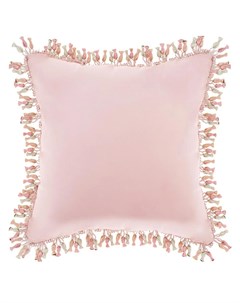 Подушка декоративная Карамелька 45х45 см розовая 100 полиэстер арт 850 827 5 Santalino