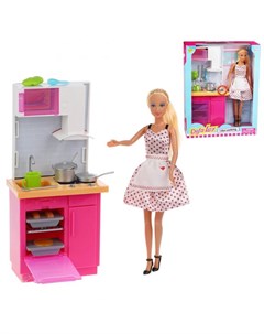 Игровой набор Luсy Хозяюшка кукла кухня Defa