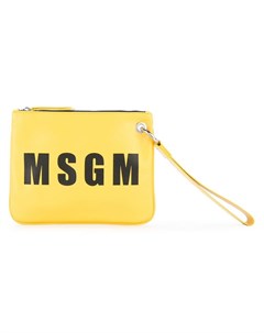 Msgm клатч с логотипом Msgm