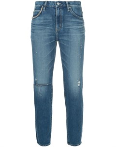 Hysteric glamour джинсы узкого кроя с эффектом потертости Hysteric glamour