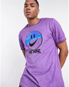 Фиолетовая футболка Like Nike