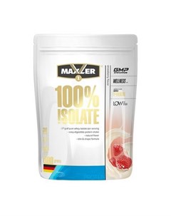 Изолят протеина 100 клубника 900 г Maxler