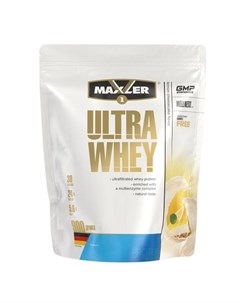 Протеин Ultra Whey лимонный чизкейк 900 г Maxler