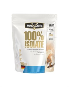 Изолят протеина 100 ледяной кофе 900 г Maxler