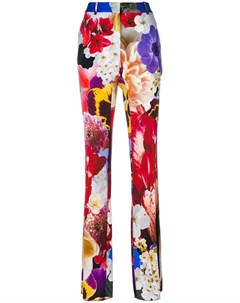Roberto cavalli брюки с цветочным принтом Roberto cavalli