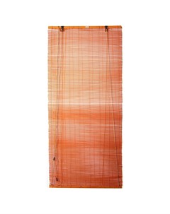 Рулонная штора бамбук 100x160 см вишневая Без бренда