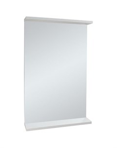 Зеркало для ванной Браво 71х50 см белое Doratiz