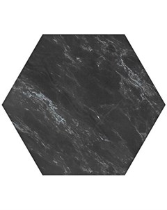 Керамогранит ATEM Hexagon мрамор черный 40x34 6 см Атем