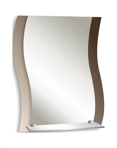 Зеркало для ванной 74 Престиж 68х55 см серебро Без бренда
