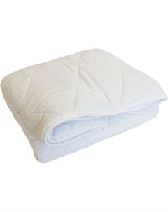 Одеяло Comfort лебяжий пух стеганое 200x210 см белое Bellatex