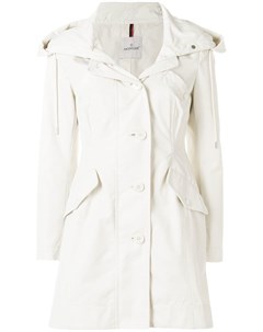 Moncler облегающее пальто 1 нейтральные цвета Moncler