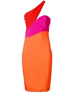 Mugler платье с асимметричным вырезом 40 разноцветный Mugler