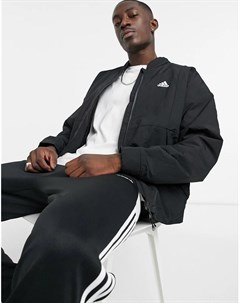 Черная куртка Adidas