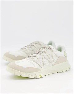 Белые комбинированные низкие кроссовки Garrison Trail Timberland