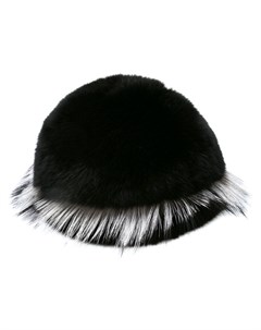 Gigi burris millinery кепка с мехом лисы freja Gigi burris millinery