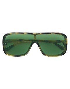 Bottega veneta eyewear солнцезащитные очки в стиле оверсайз нейтральные цвета Bottega veneta eyewear