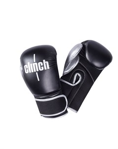 Боксерские перчатки Aero C135 черно серебристые 12oz Clinch