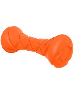 Игрушка для собак гантель для апортировки оранжевая 19 см 1 шт Pitchdog