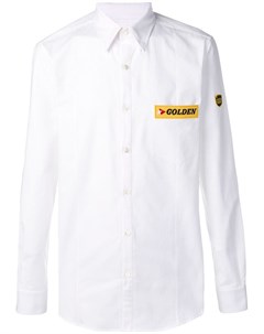 Golden goose deluxe brand рубашка с нашивкой логотипом Golden goose deluxe brand