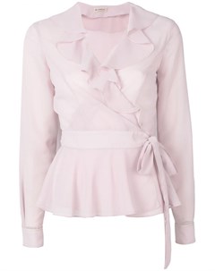 Blanca блузка с оборками на воротнике 40 розовый Blanca