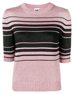 M missoni полосатый свитер с короткими рукавами M missoni