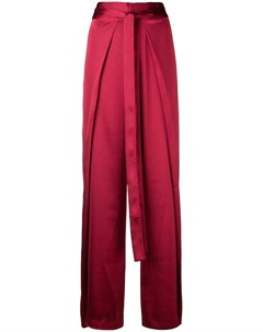 Rouge margaux брюки палаццо на завязке Rouge margaux