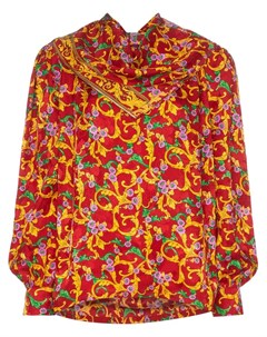 Pushbutton блузка с цветочным принтом Push button