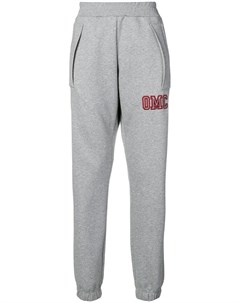 Omc спортивные брюки с логотипом xl серый Omc