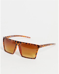 Солнцезащитные очки с черепаховым дизайном Jack & jones