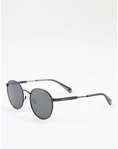 Солнцезащитные очки в стиле унисекс с круглыми линзами Polaroid