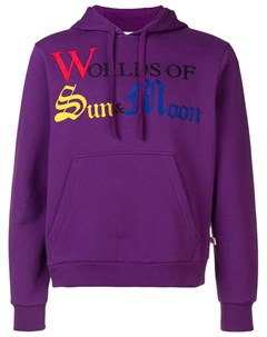 Walter van beirendonck толстовка с капюшоном и вышивкой sun moon Walter van beirendonck