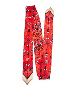 Шелковый галстук с принтом Karl Favorite Karl lagerfeld