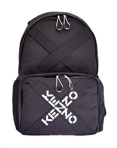 Рюкзак из легкого нейлона с принтом монограммой Kenzo