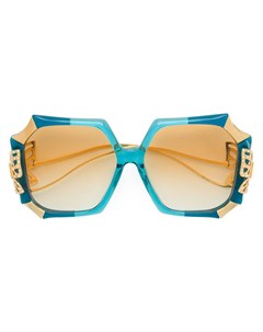 Anna karin karlsson солнцезащитные очки с бабочками на дужках Anna karin karlsson