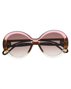 Givenchy eyewear массивные солнцезащитные очки в круглой оправе Givenchy eyewear