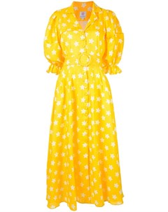 Gul hurgel длинное платье с цветочным принтом xl желтый Gül hürgel