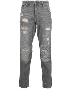 G star джинсы с панельным дизайном и рваным эффектом G-star