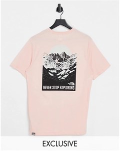 Розовая футболка Back Natural Wonders эксклюзивно для ASOS The north face