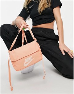 Светло оранжевая сумка через плечо Futura Nike