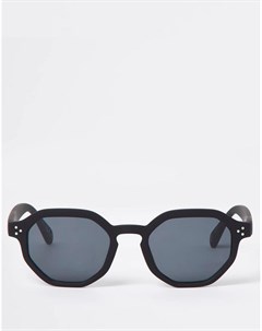 Черные солнцезащитные очки River island