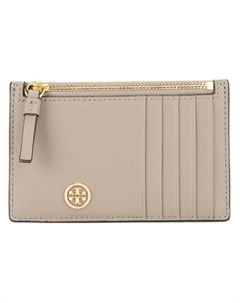 Tory burch визитница robinson нейтральные цвета Tory burch