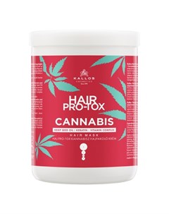 Маска для волос Pro Tox Cannabis 1 л Kallos