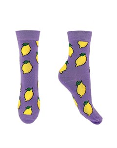 Носки женские violet with lemon Socks